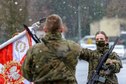 Przysięga terytorialsów w Dzień Podchorążego